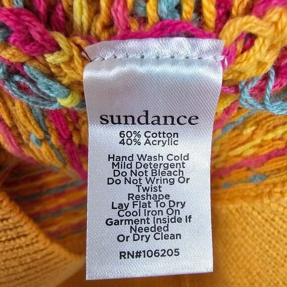 Sundance Kitts Sweater Tank in Yellow - Size M - Picture 8 of 8